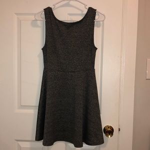 Cute dark grey simple all purpose dress